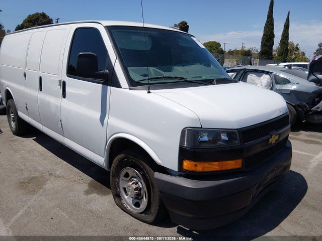 2021 Chevrolet Express Cargo Rwd 2500 Extended Wheelbase Wt მანქანა იყიდება აუქციონზე, vin: 1GCWGBFP2M1150892, აუქციონის ნომერი: 45844875