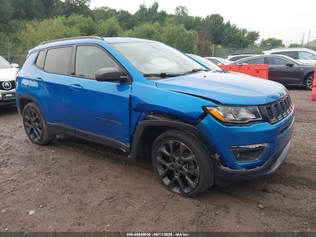Продаж на аукціоні авто 2021 Jeep Compass 80th Anniversary 4x4, vin: 3C4NJDEB6MT521365, номер лоту: 45845030