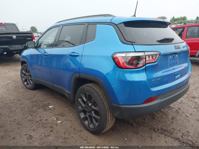 45845030 :رقم المزاد ، 3C4NJDEB6MT521365 vin ، 2021 Jeep Compass 80th Anniversary 4x4 مزاد بيع