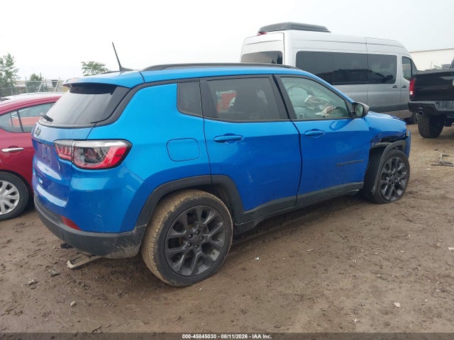 45845030 :رقم المزاد ، 3C4NJDEB6MT521365 vin ، 2021 Jeep Compass 80th Anniversary 4x4 مزاد بيع