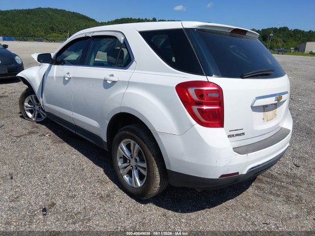 Aukcja sprzedaży 2017 Chevrolet Equinox Ls, vin: 2GNALBEK7H1537621, numer aukcji: 45845038
