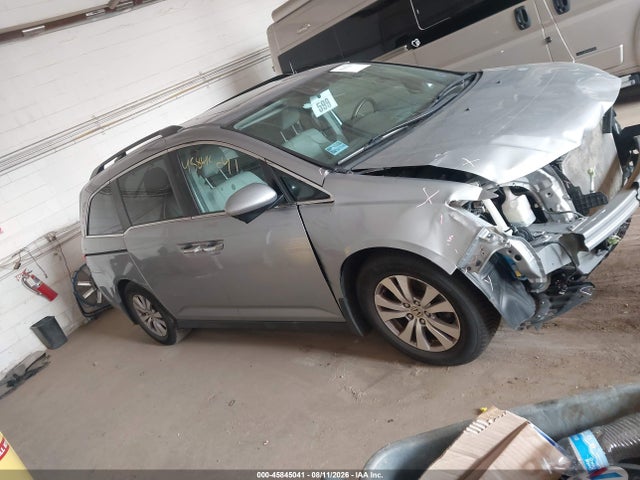 45845041 :رقم المزاد ، 5FNRL5H68GB015927 vin ، 2016 Honda Odyssey Ex-l مزاد بيع