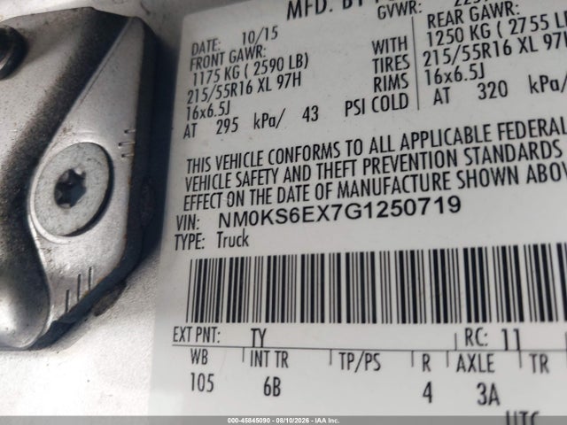 Ford Transit Connect Xl 2016 NM0KS6EX7G1250719 Image 9