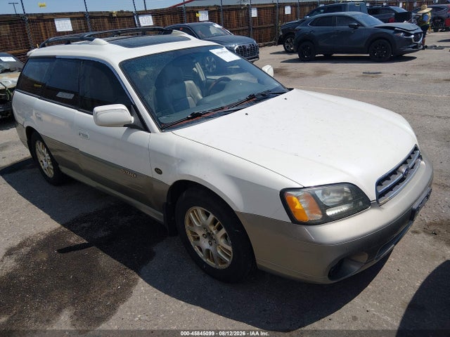 Aukcja sprzedaży 2002 Subaru Outback H6-3.0 L.l. Bean Edition, vin: 4S3BH806927622336, numer aukcji: 45845099