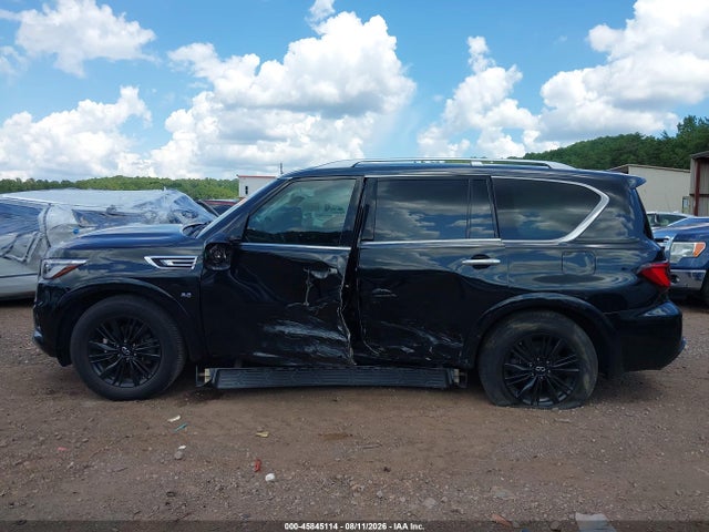 2019 Infiniti Qx80 Luxe მანქანა იყიდება აუქციონზე, vin: JN8AZ2NF7K9685586, აუქციონის ნომერი: 45845114