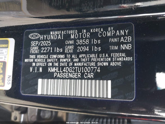 Hyundai ELANTRA SE 2026 KMHLL4DG2TU100774 Image 9