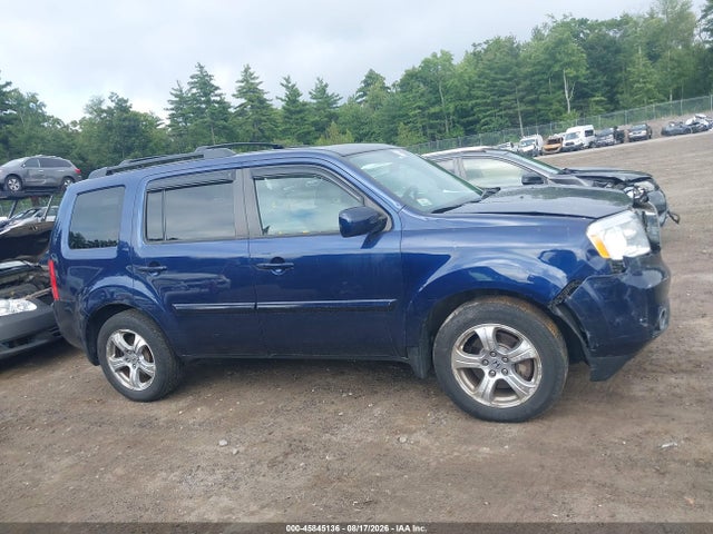45845136 :رقم المزاد ، 5FNYF4H42DB062281 vin ، 2013 Honda Pilot Ex مزاد بيع