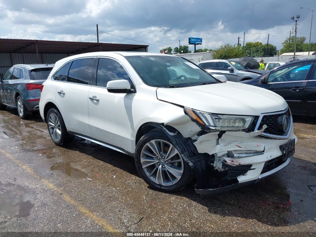 2017 Acura Mdx Technology Package მანქანა იყიდება აუქციონზე, vin: 5FRYD3H59HB010756, აუქციონის ნომერი: 45845137