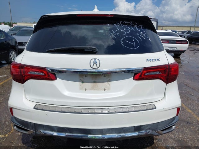 2017 Acura Mdx Technology Package მანქანა იყიდება აუქციონზე, vin: 5FRYD3H59HB010756, აუქციონის ნომერი: 45845137