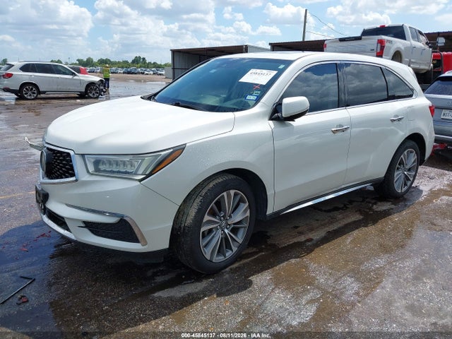 2017 Acura Mdx Technology Package მანქანა იყიდება აუქციონზე, vin: 5FRYD3H59HB010756, აუქციონის ნომერი: 45845137