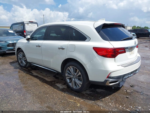 2017 Acura Mdx Technology Package მანქანა იყიდება აუქციონზე, vin: 5FRYD3H59HB010756, აუქციონის ნომერი: 45845137