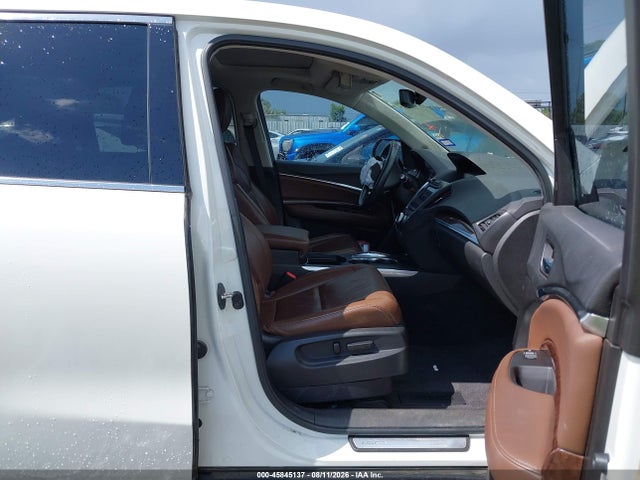 2017 Acura Mdx Technology Package მანქანა იყიდება აუქციონზე, vin: 5FRYD3H59HB010756, აუქციონის ნომერი: 45845137