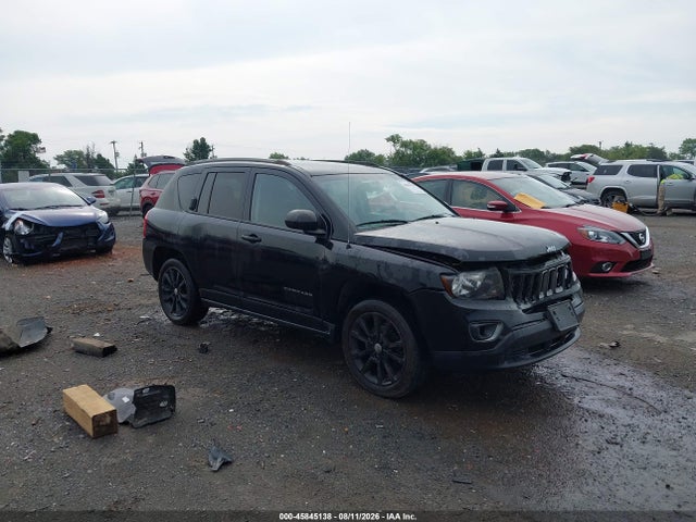 2017 Jeep Compass Sport Se მანქანა იყიდება აუქციონზე, vin: 1C4NJCBA5HD132766, აუქციონის ნომერი: 45845138