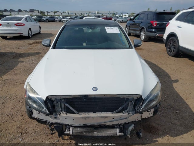 45845151 :رقم المزاد ، 55SWF4KB4FU021697 vin ، 2015 Mercedes-benz C 300 4matic مزاد بيع