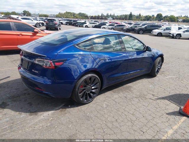 2021 Tesla Model 3 Performance Dual Motor All-wheel Drive მანქანა იყიდება აუქციონზე, vin: 5YJ3E1EC6MF914137, აუქციონის ნომერი: 45845209