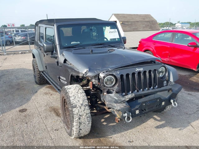 2016 Jeep Wrangler Unlimited Sport მანქანა იყიდება აუქციონზე, vin: 1C4BJWDG2GL263518, აუქციონის ნომერი: 45845255