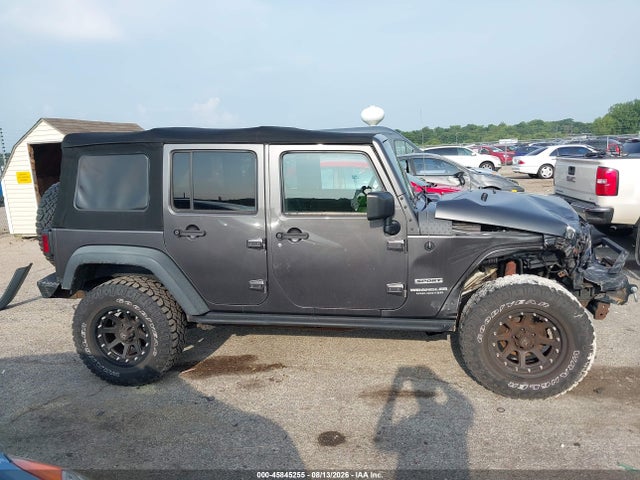 2016 Jeep Wrangler Unlimited Sport მანქანა იყიდება აუქციონზე, vin: 1C4BJWDG2GL263518, აუქციონის ნომერი: 45845255