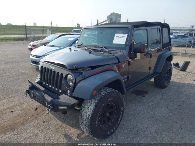 2016 Jeep Wrangler Unlimited Sport მანქანა იყიდება აუქციონზე, vin: 1C4BJWDG2GL263518, აუქციონის ნომერი: 45845255