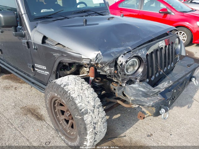 2016 Jeep Wrangler Unlimited Sport მანქანა იყიდება აუქციონზე, vin: 1C4BJWDG2GL263518, აუქციონის ნომერი: 45845255
