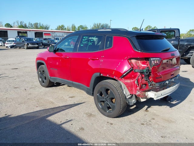 45845274 :رقم المزاد ، 3C4NJDBB0JT395004 vin ، 2018 Jeep Compass Altitude 4x4 مزاد بيع
