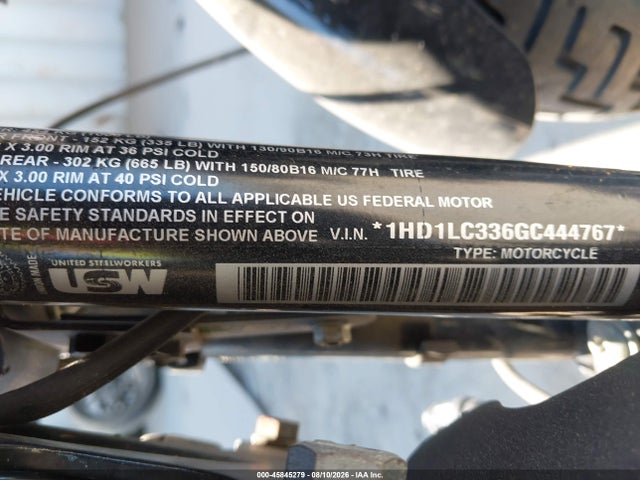 Продаж на аукціоні авто 2016 Harley-davidson Xl1200 Forty-eight, vin: 1HD1LC336GC444767, номер лоту: 45845279