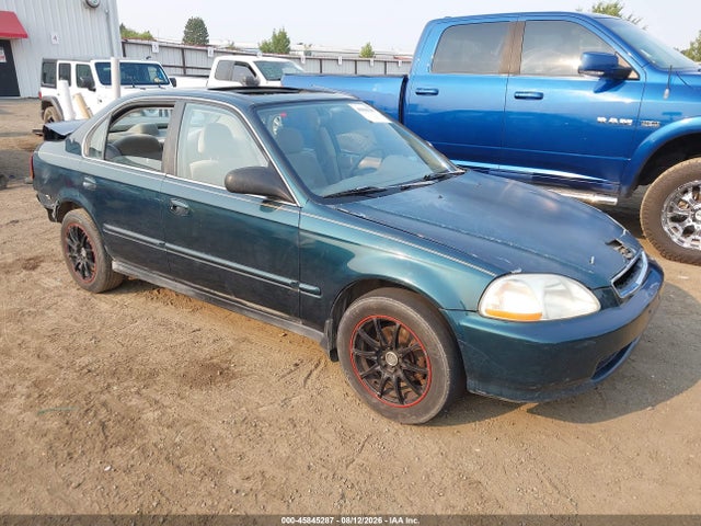 45845287 :رقم المزاد ، 1HGEJ8542WL056513 vin ، 1998 Honda Civic Ex مزاد بيع