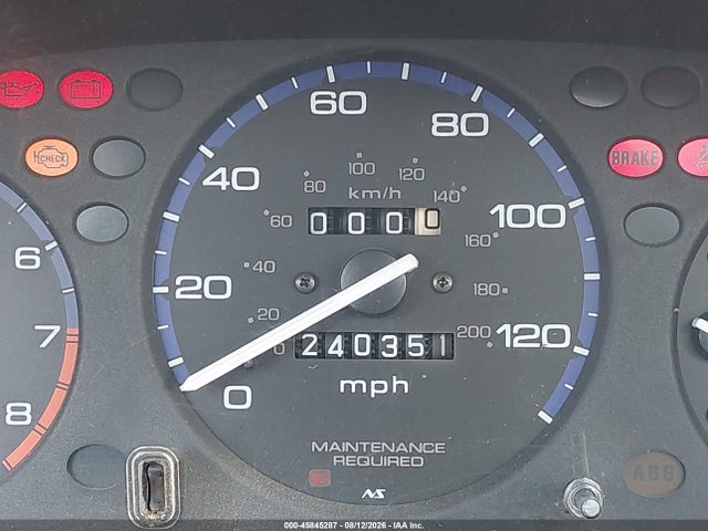 45845287 :رقم المزاد ، 1HGEJ8542WL056513 vin ، 1998 Honda Civic Ex مزاد بيع