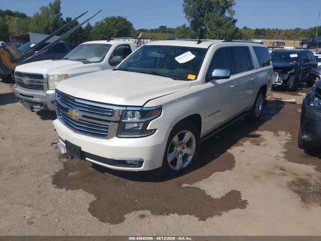 45845296 :رقم المزاد ، 1GNSKKKCXFR308293 vin ، 2015 Chevrolet Suburban Ltz مزاد بيع