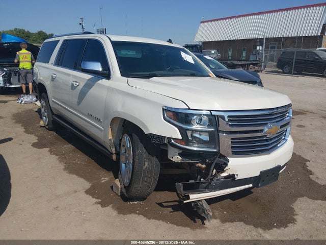 45845296 :رقم المزاد ، 1GNSKKKCXFR308293 vin ، 2015 Chevrolet Suburban Ltz مزاد بيع