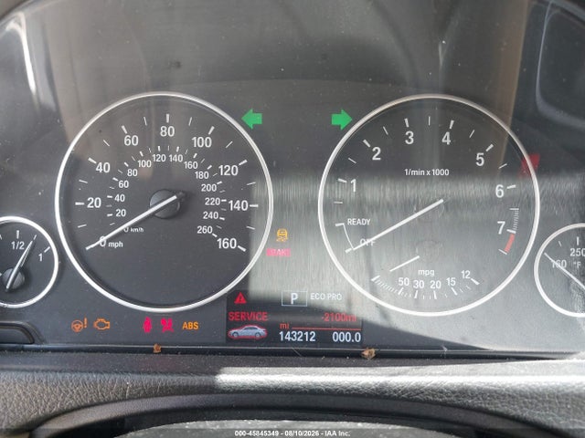 2014 Bmw 328i Xdrive მანქანა იყიდება აუქციონზე, vin: WBA3B5C51EF959243, აუქციონის ნომერი: 45845349