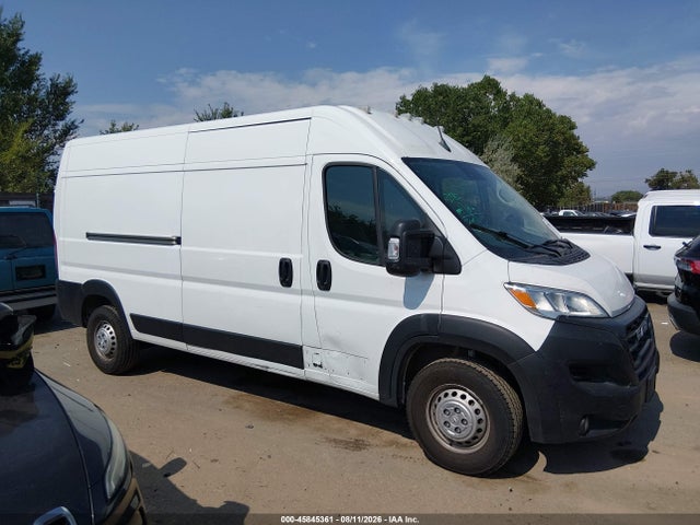 45845361 :رقم المزاد ، 3C6LRVDG9SE506872 vin ، 2025 Ram Promaster 2500 Tradesman High Roof 159 Wb W/pass Seat مزاد بيع