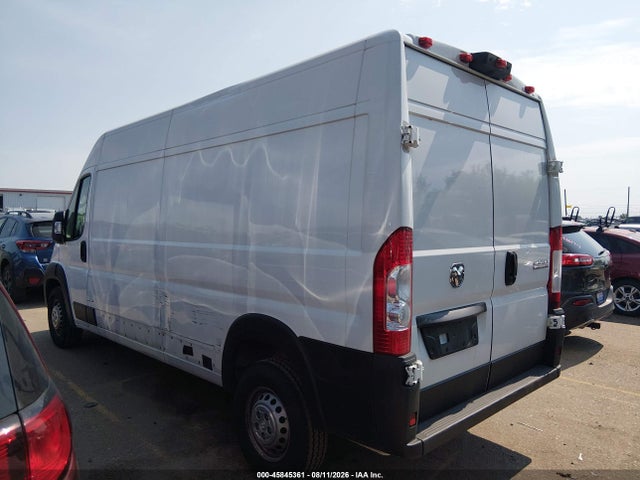45845361 :رقم المزاد ، 3C6LRVDG9SE506872 vin ، 2025 Ram Promaster 2500 Tradesman High Roof 159 Wb W/pass Seat مزاد بيع