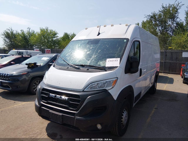 45845361 :رقم المزاد ، 3C6LRVDG9SE506872 vin ، 2025 Ram Promaster 2500 Tradesman High Roof 159 Wb W/pass Seat مزاد بيع