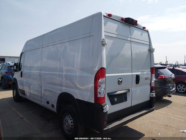 45845361 :رقم المزاد ، 3C6LRVDG9SE506872 vin ، 2025 Ram Promaster 2500 Tradesman High Roof 159 Wb W/pass Seat مزاد بيع