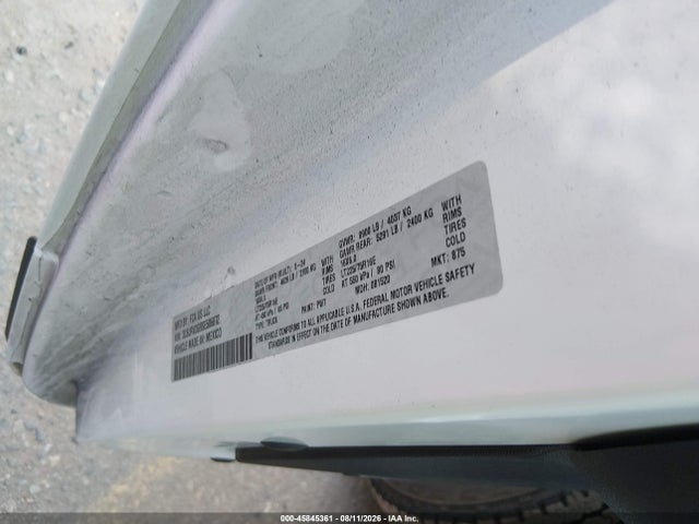 45845361 :رقم المزاد ، 3C6LRVDG9SE506872 vin ، 2025 Ram Promaster 2500 Tradesman High Roof 159 Wb W/pass Seat مزاد بيع