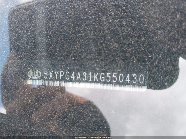 Продаж на аукціоні авто 2019 Kia Sorento 2.4l Lx, vin: 5XYPG4A31KG550430, номер лоту: 45845412
