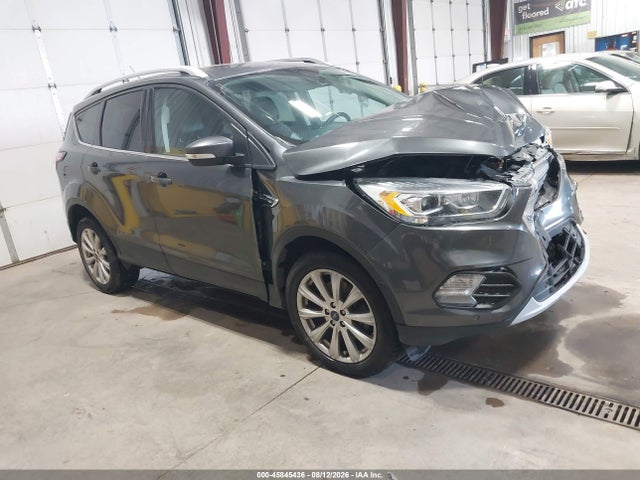 2017 Ford Escape Titanium მანქანა იყიდება აუქციონზე, vin: 1FMCU9J93HUE48011, აუქციონის ნომერი: 45845436