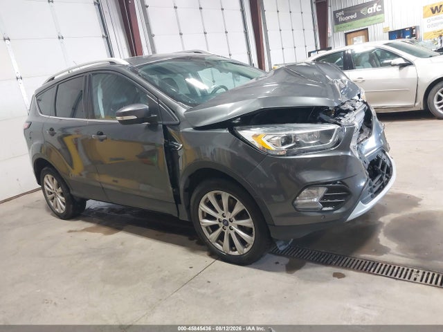 2017 Ford Escape Titanium მანქანა იყიდება აუქციონზე, vin: 1FMCU9J93HUE48011, აუქციონის ნომერი: 45845436