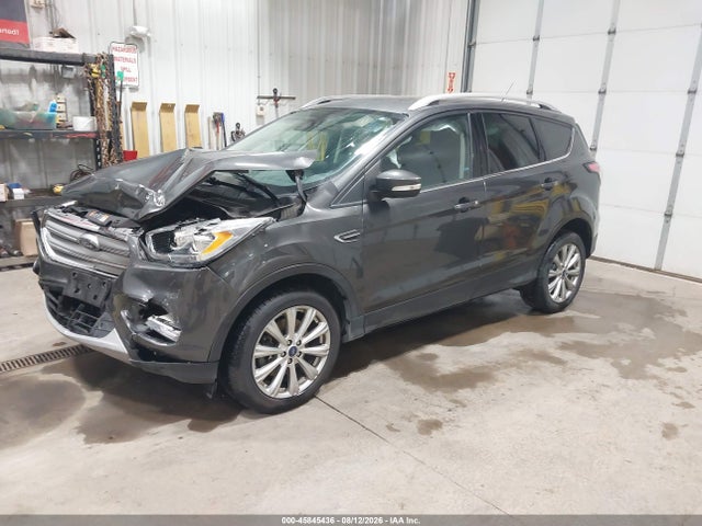 2017 Ford Escape Titanium მანქანა იყიდება აუქციონზე, vin: 1FMCU9J93HUE48011, აუქციონის ნომერი: 45845436