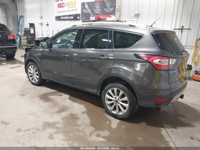 2017 Ford Escape Titanium მანქანა იყიდება აუქციონზე, vin: 1FMCU9J93HUE48011, აუქციონის ნომერი: 45845436