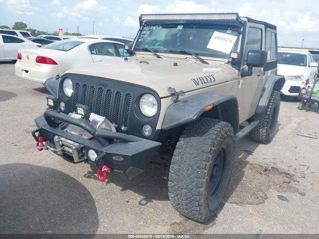2016 Jeep Wrangler Willys Wheeler მანქანა იყიდება აუქციონზე, vin: 1C4AJWAG5GL317121, აუქციონის ნომერი: 45845470