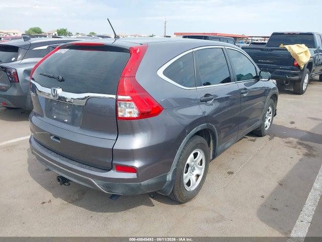 2016 Honda Cr-v Lx მანქანა იყიდება აუქციონზე, vin: 2HKRM3H34GH520999, აუქციონის ნომერი: 45845493