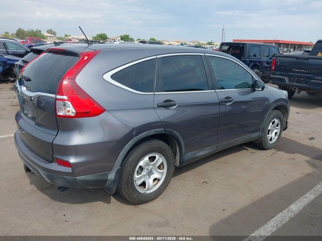 2016 Honda Cr-v Lx მანქანა იყიდება აუქციონზე, vin: 2HKRM3H34GH520999, აუქციონის ნომერი: 45845493