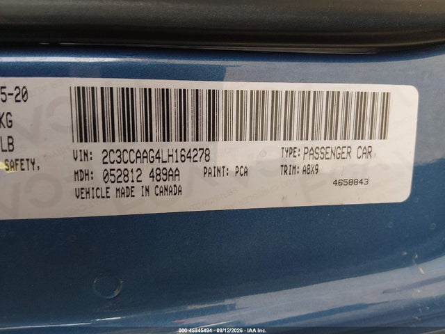 Chrysler 300 Touring 2020 2C3CCAAG4LH164278 Image 9