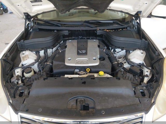 45845510 :رقم المزاد ، JN1AJ0HRXAM750989 vin ، 2010 Infiniti Ex35 Journey مزاد بيع