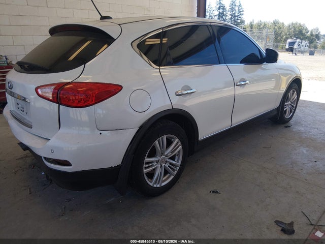 45845510 :رقم المزاد ، JN1AJ0HRXAM750989 vin ، 2010 Infiniti Ex35 Journey مزاد بيع