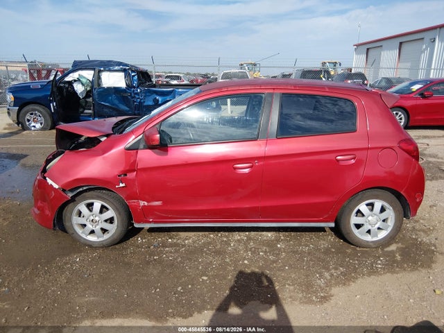 2014 Mitsubishi Mirage Es მანქანა იყიდება აუქციონზე, vin: ML32A4HJ1EH023843, აუქციონის ნომერი: 45845536