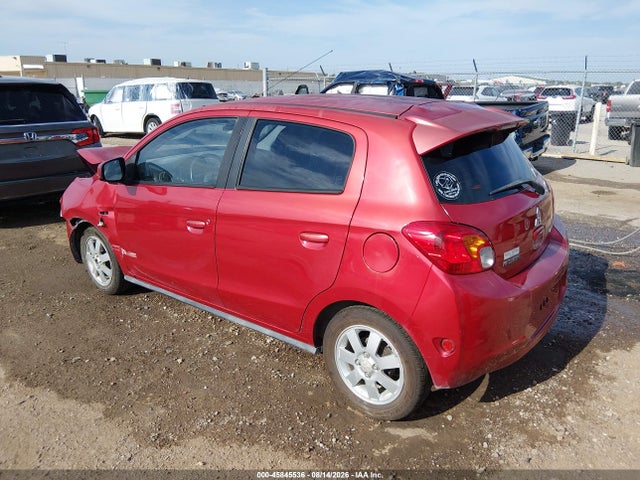 2014 Mitsubishi Mirage Es მანქანა იყიდება აუქციონზე, vin: ML32A4HJ1EH023843, აუქციონის ნომერი: 45845536
