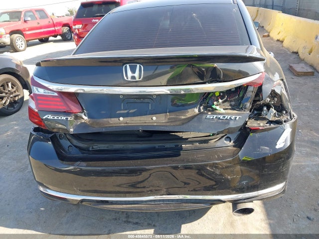 45845573 :رقم المزاد ، 1HGCR2F65HA081661 vin ، 2017 Honda Accord Sport مزاد بيع