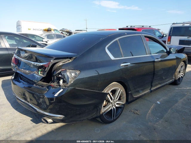 45845573 :رقم المزاد ، 1HGCR2F65HA081661 vin ، 2017 Honda Accord Sport مزاد بيع